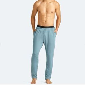 MeUndies Men's UltraModal Lounge Pants in Light Teal | Small